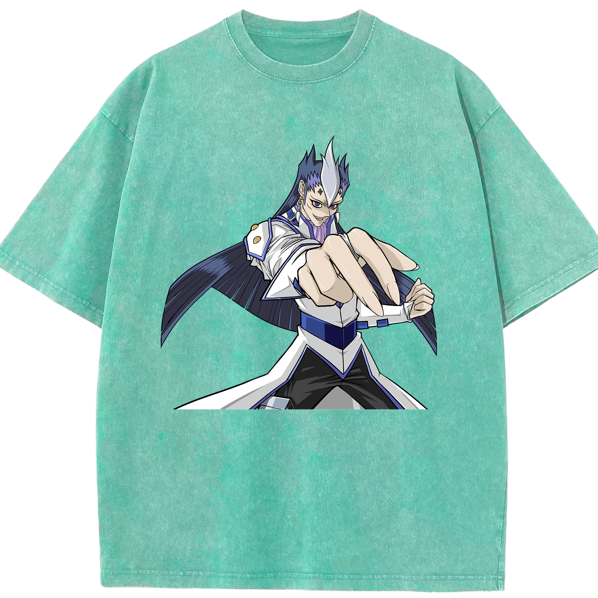 （画像用） 遊☆戯☆王 Yu-Gi-Oh! 綿100% ヴィンテージ風 半袖Tシャツ（フロントプリント）